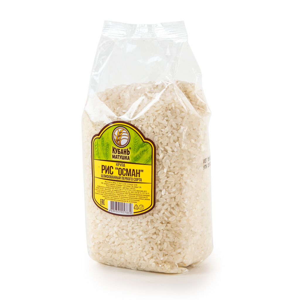 Крупа рис осман «Кубань матушка»
