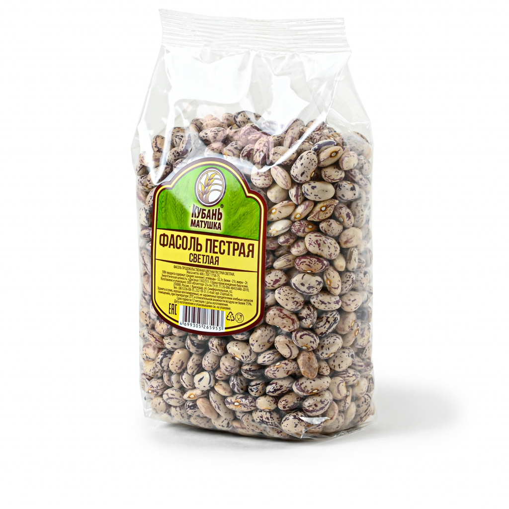 Фасоль пестрая светлая «Кубань матушка»