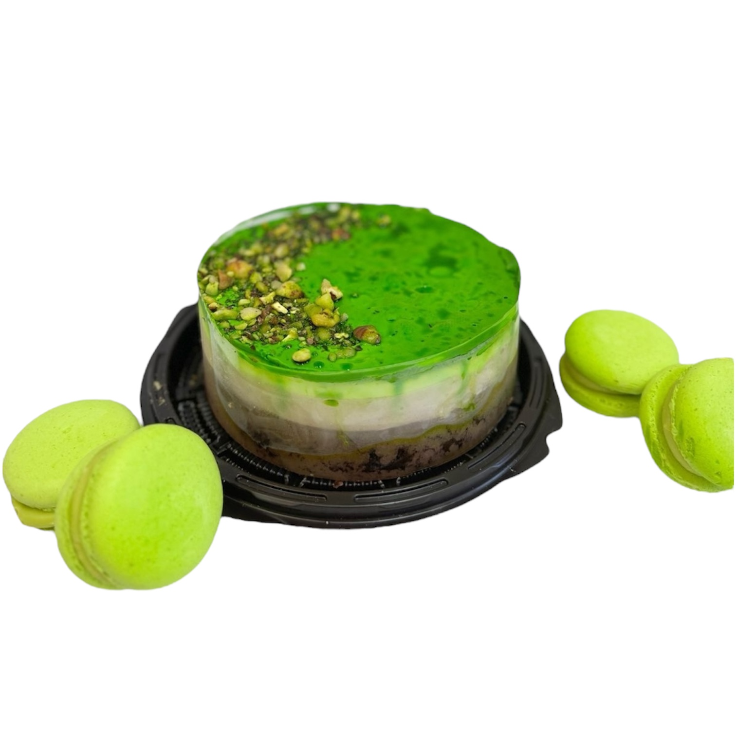 Три шоколада с фисташкой