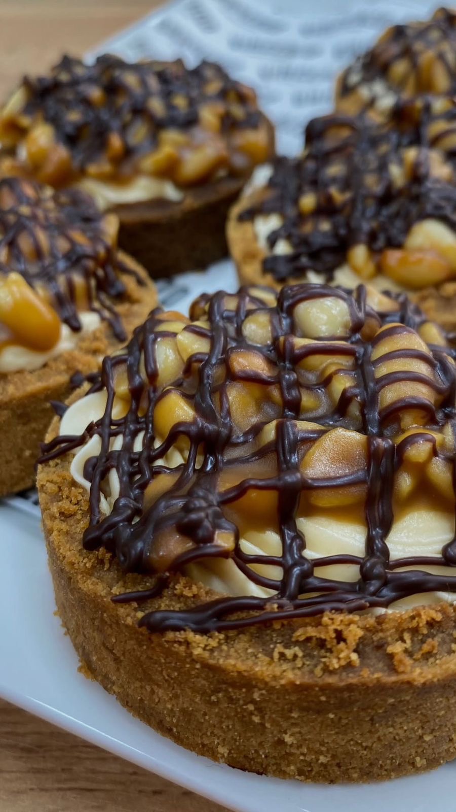 Тарталетка «Сникерс»