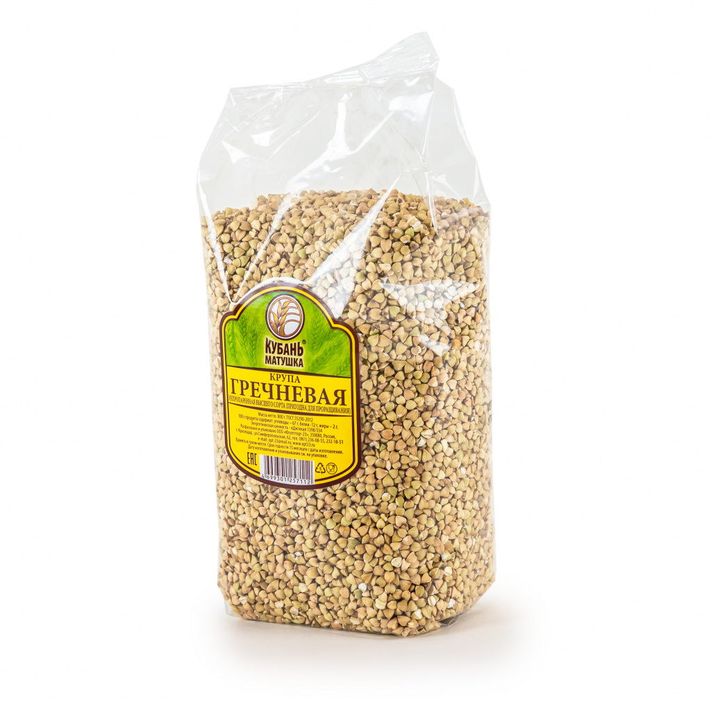 Крупа гречневая непропаренная «Кубань матушка»