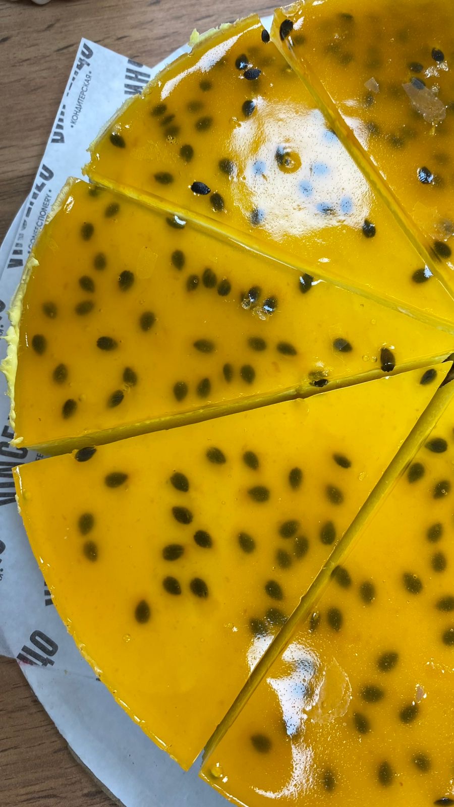 Чизкейк «Маракуйя»