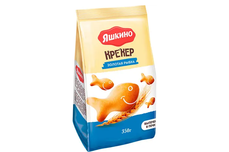 «Яшкино», крекер «Золотая рыбка», 350 г