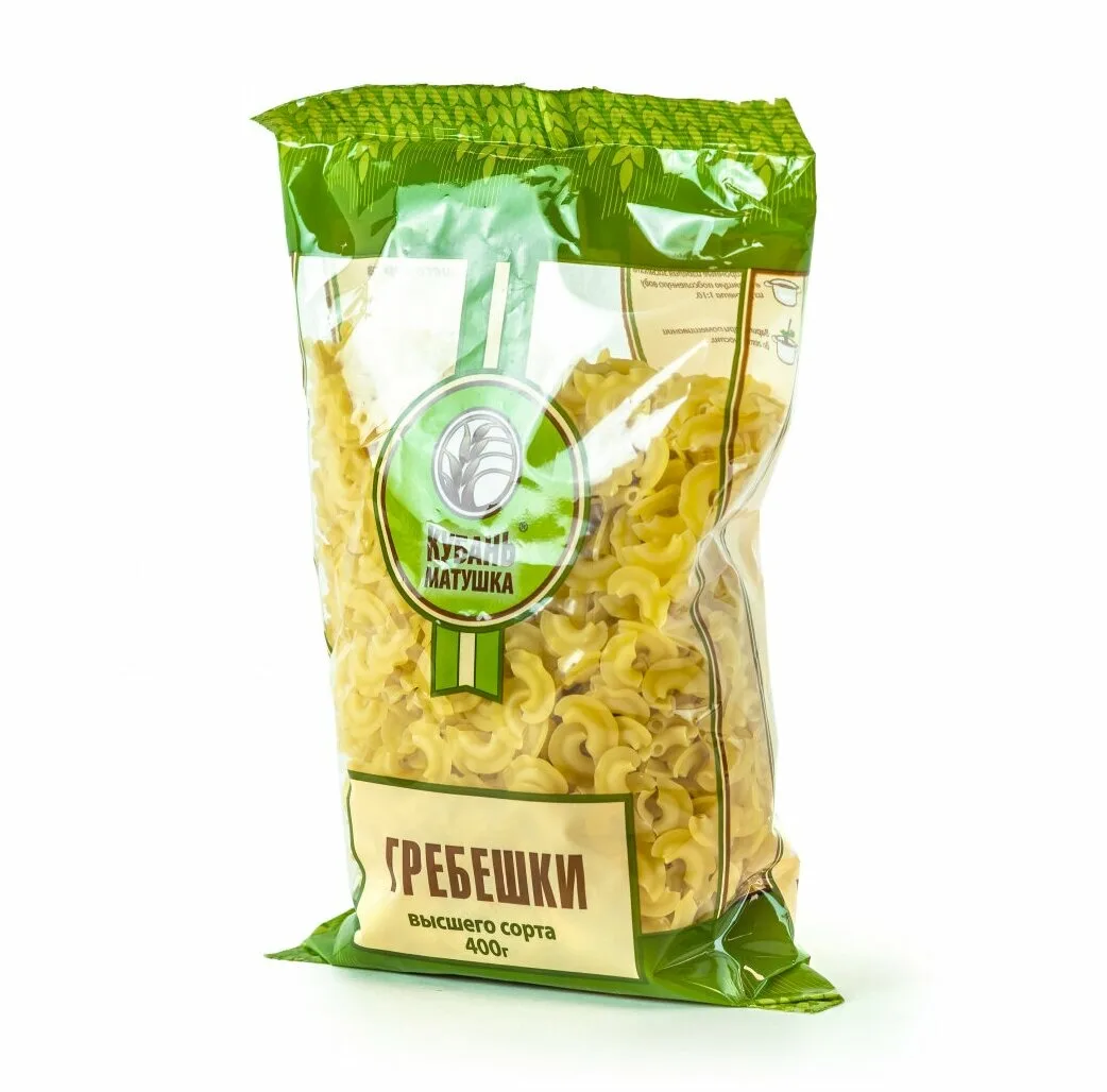 Макароны гребешки «Кубань матушка»