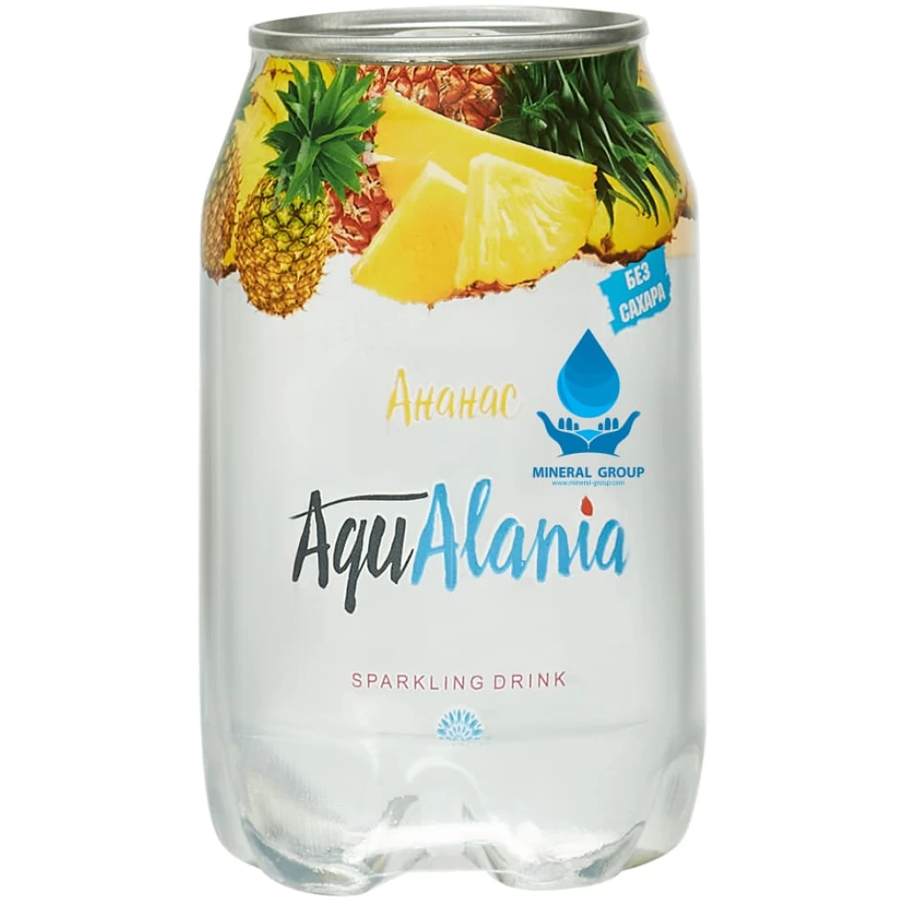 AQUALANIA ананас, без сахара - 0,33