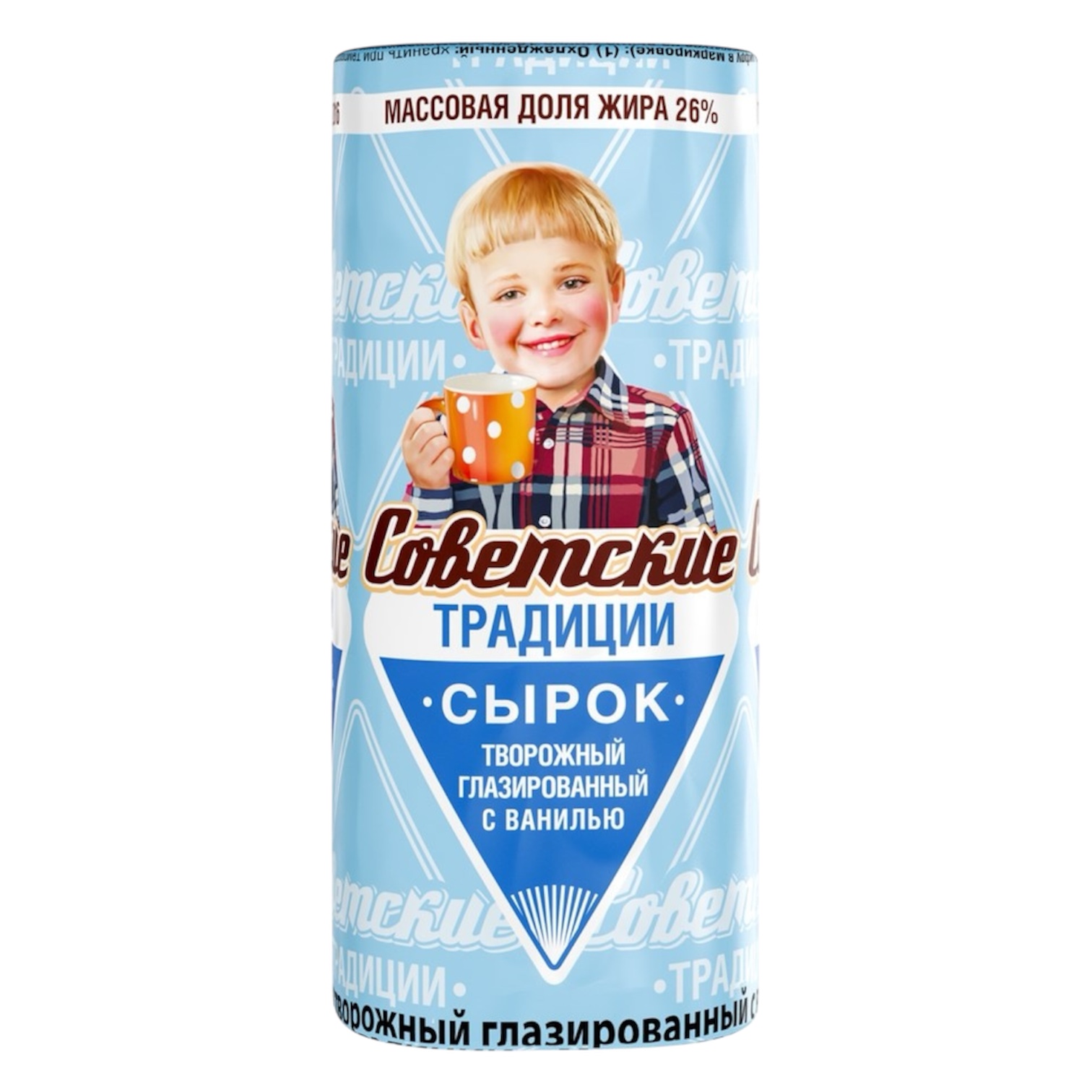 Сырок Советские традиции ваниль глазированный 26%, 35г