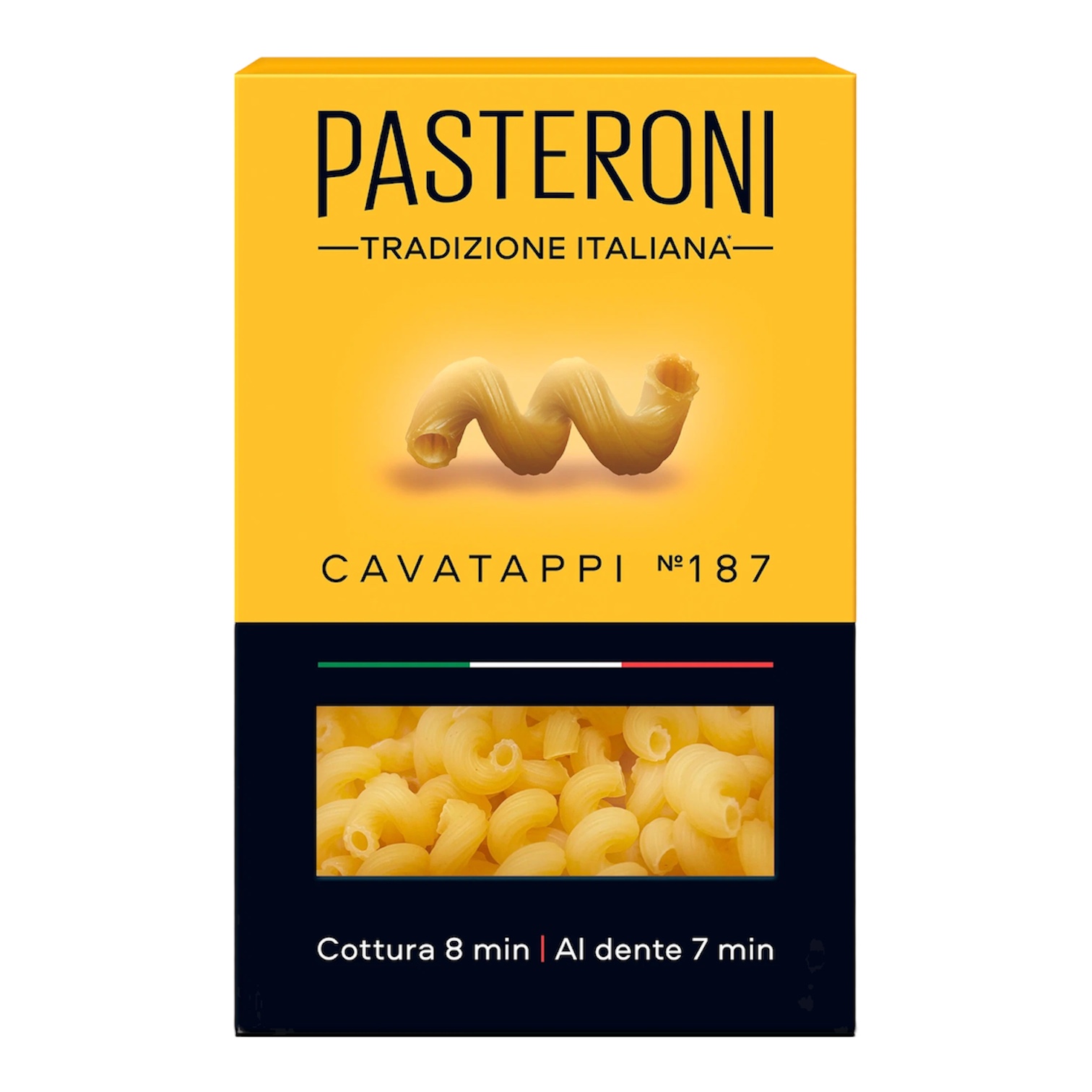 Макароны Cavatappi №187 «PASTERONI»