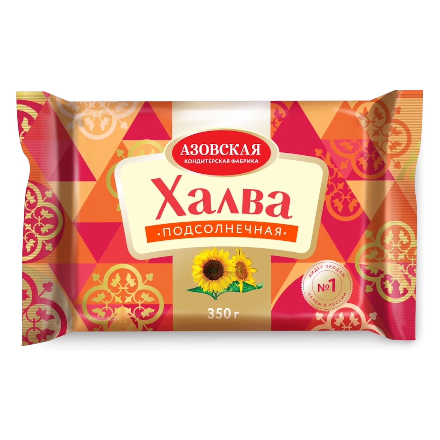 Халва Азовская кондитерская фабрика подсолнечная 350г
