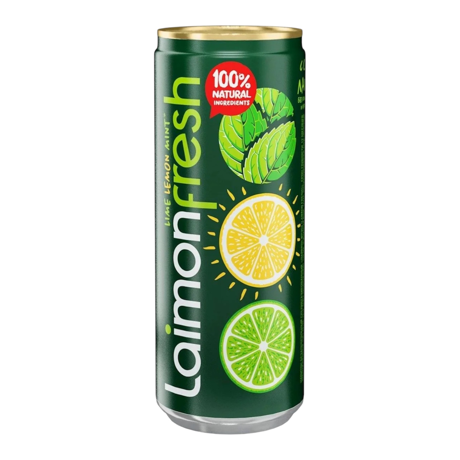 LAIMON FRESH лайм, лимон, мята - 0,33л