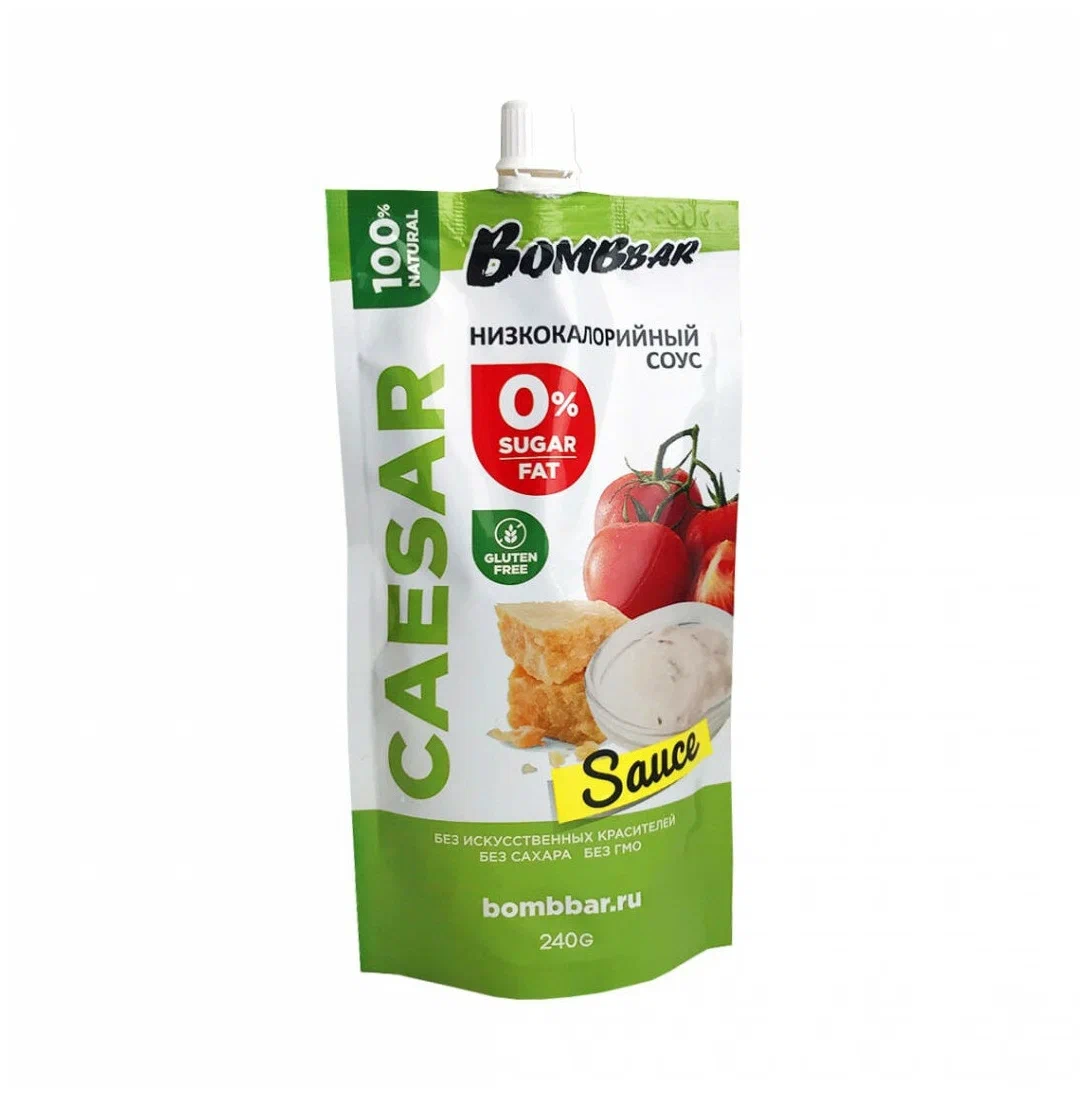 Соус BOMBBAR Цезарь низкокалорийный, 240гр