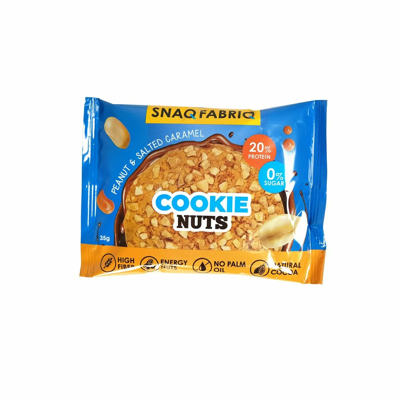 Печенье Snaq Fabriq арахис-соленая карамель без сахара