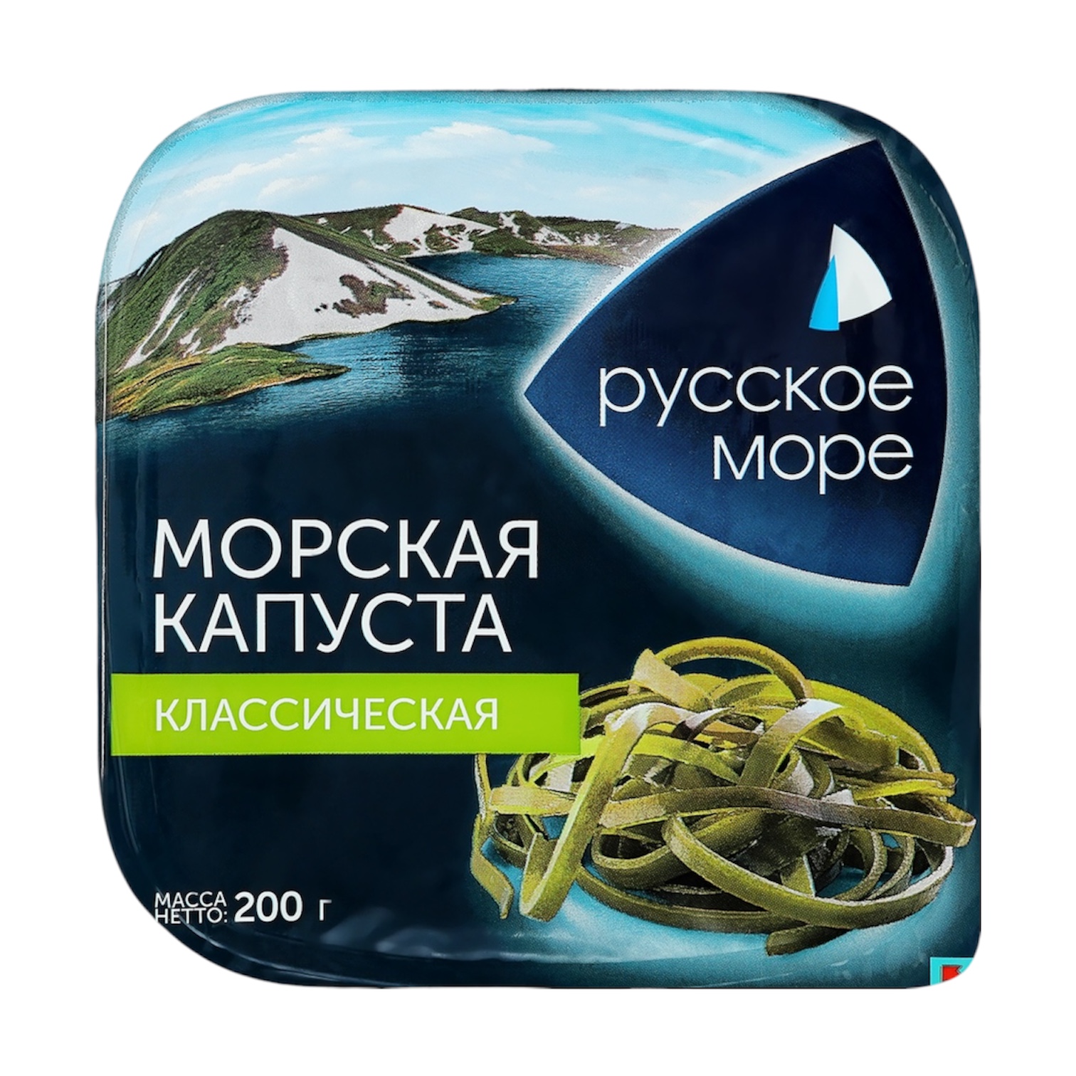 Морская капуста маринованная РУССКОЕ МОРЕ Классическая, 200г