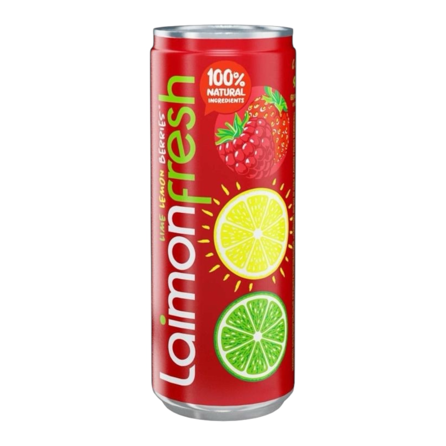 LAIMON FRESH лайм, лимон, малина - 0,33л