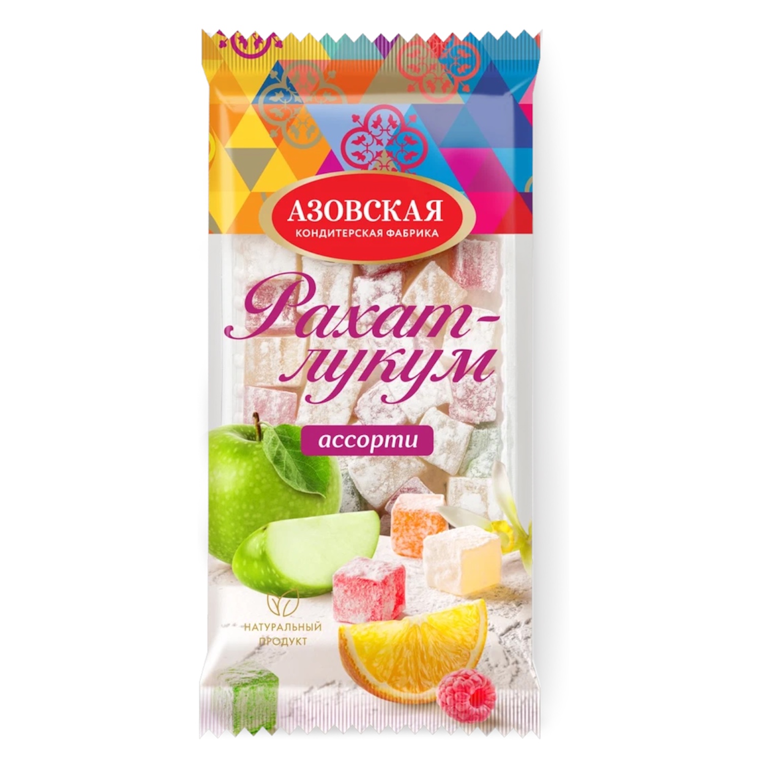 Рахат-лукум "Ассорти", Азовская фабрика 200 гр