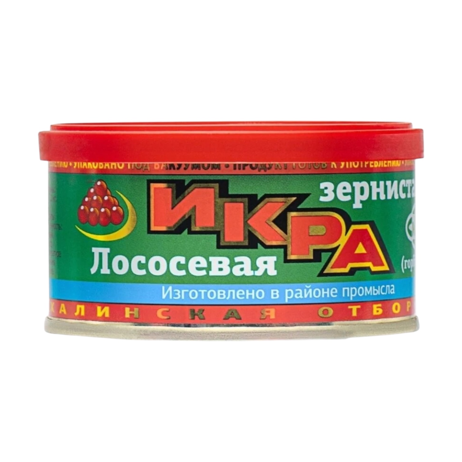 Икра лососевая СиК зернистая нерки 140г