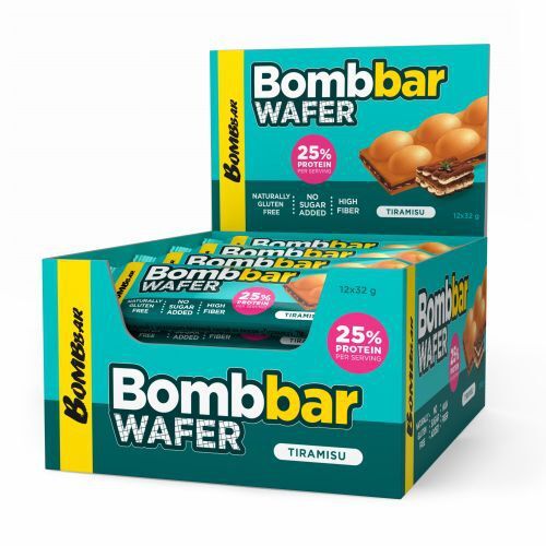 Батончик вафельный BOMBBAR Wafer - 32 гр