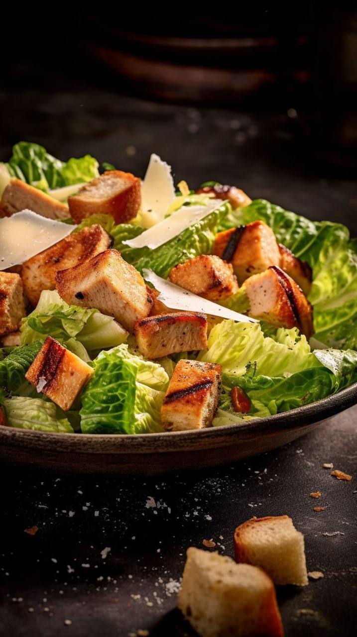 Цезарь с курицей