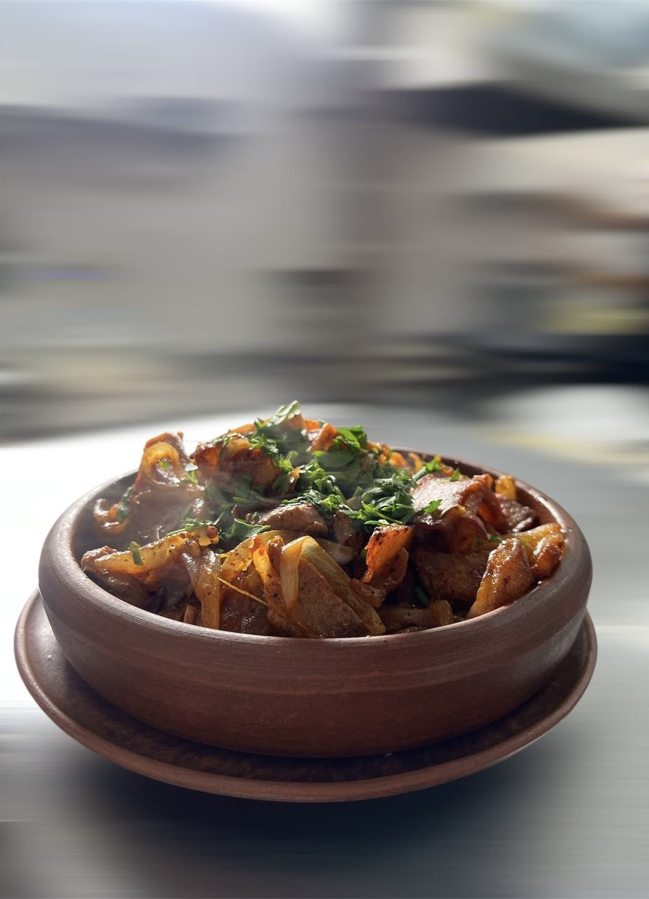 Жаркое со свининой