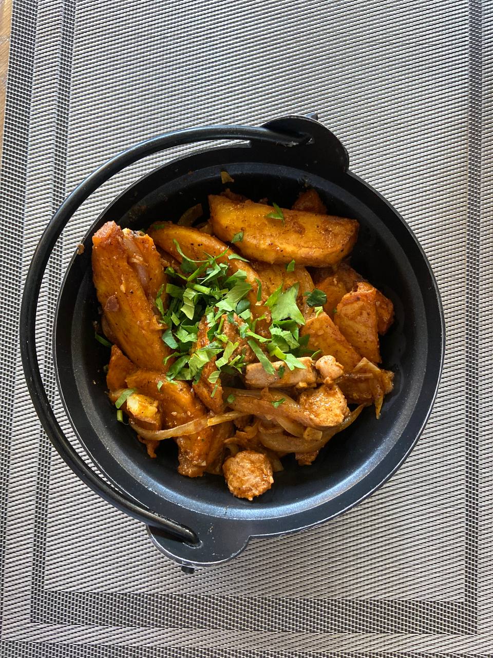 Жаркое со свининой