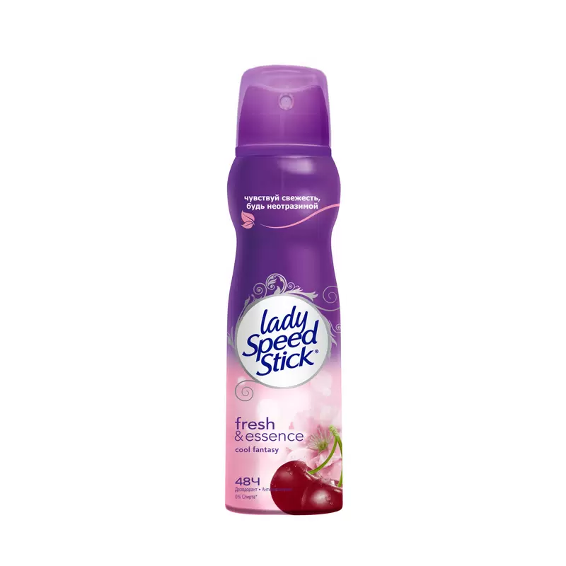 Дезодорант-антиперспирант спрей Lady Speed Stick Fresh&Essence Цветок вишни (150 мл)