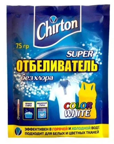 Супер-отбеливатель Chirton Кислородный, порошок (75 г)