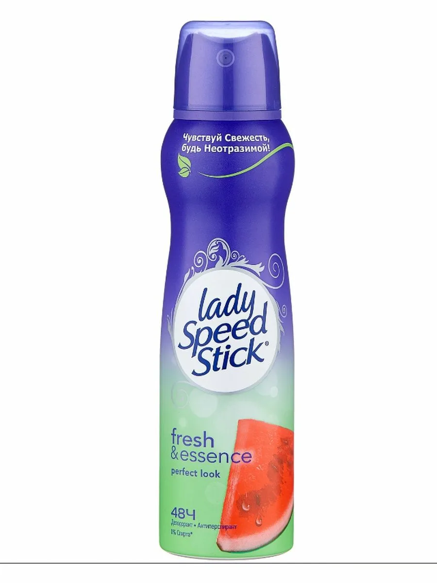 Дезодорант-антиперспирант спрей Lady Speed Stick Fresh&Essence Арбуз (150 мл)