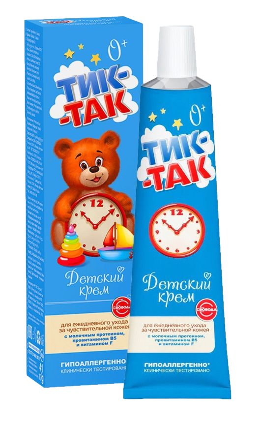 Крем детский Тик-Так с молочным протеином (40 г)