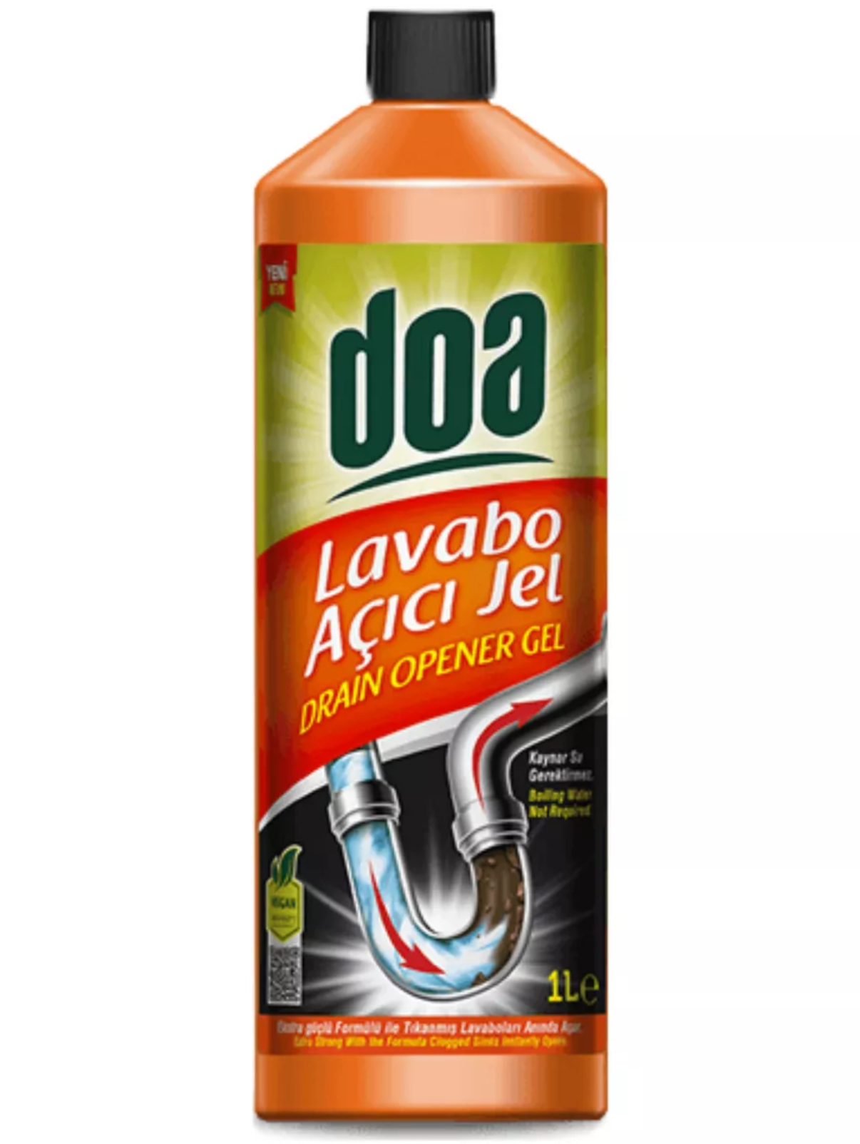 Гель для канализации DOA DREN OPENER GEL "Засор" 1л