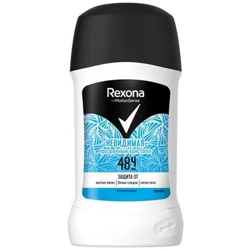 Антиперспирант-карандаш REXONA Прозрачный кристалл, 40 мл