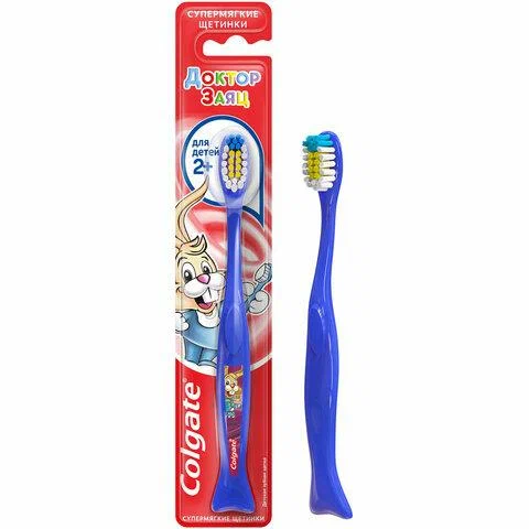 Зубная щетка детская Colgate для детей от 2 лет