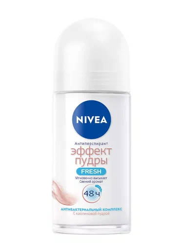 Дезодорант-антиперспирант шариковый NIVEA Эффект Пудры Fresh (50 мл)