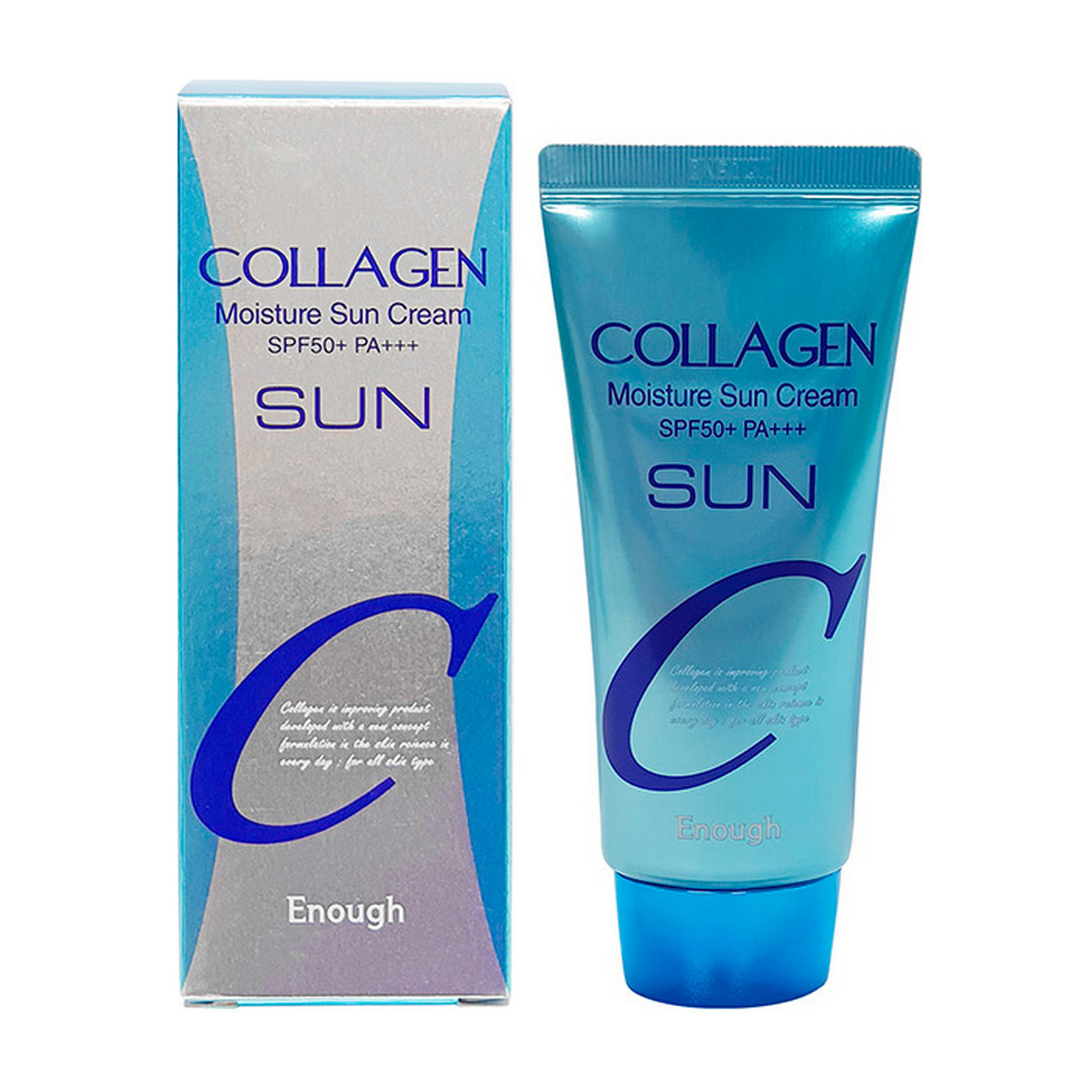 Увлажняющий солнцезащитный крем с коллагеном [Enough] Collagen Moisture Sun Cream SPF50+ PA+++