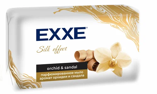 Мыло парфюмированное EXXE Silk Effect аромат орхидеи и сандала, 140 г