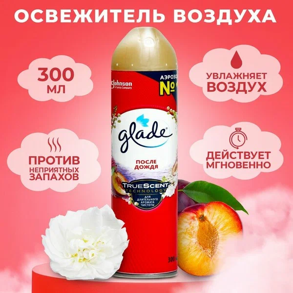 Освежитель воздуха Glade После дождя 300мл