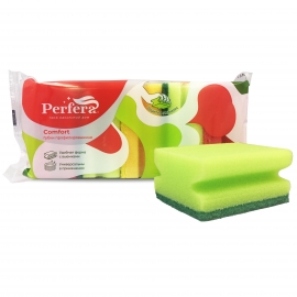 Губка для мытья посуды PERFERA COMFORT Профиль 12*5 шт