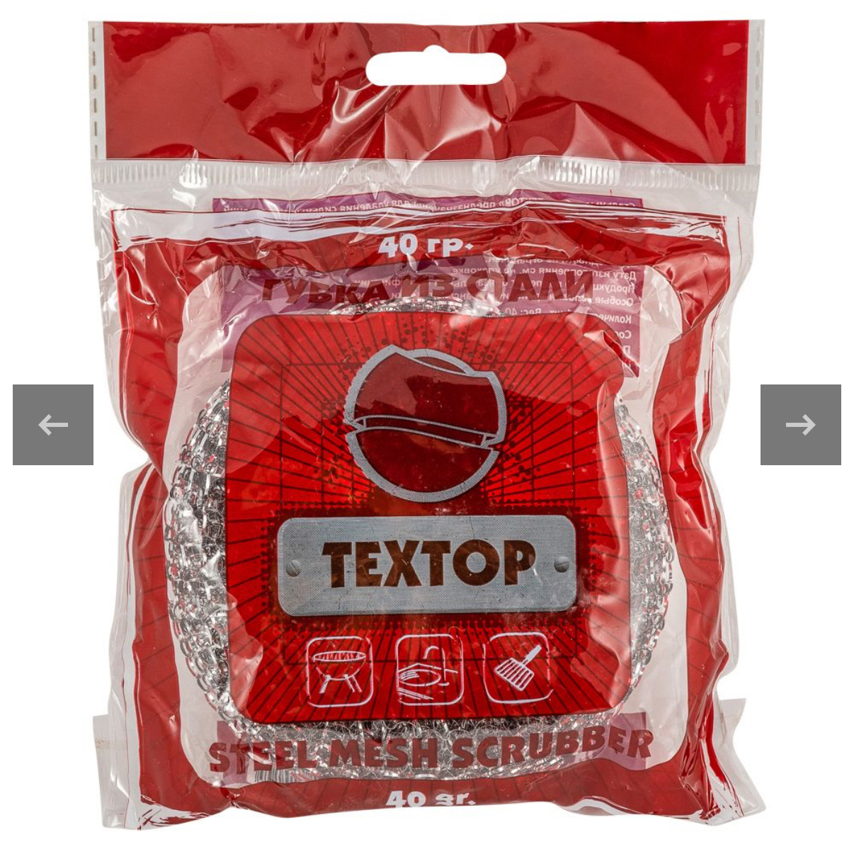 Губка из стали TEXTOP 40гр. T398