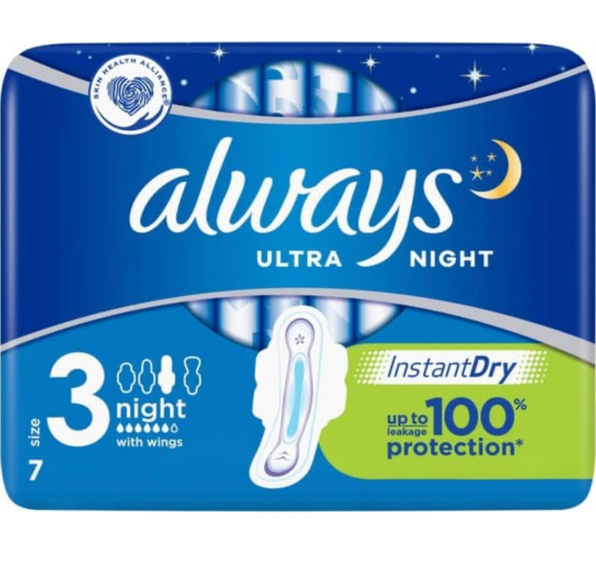 Прокладки гигиенические Always Ultra Night, 7шт