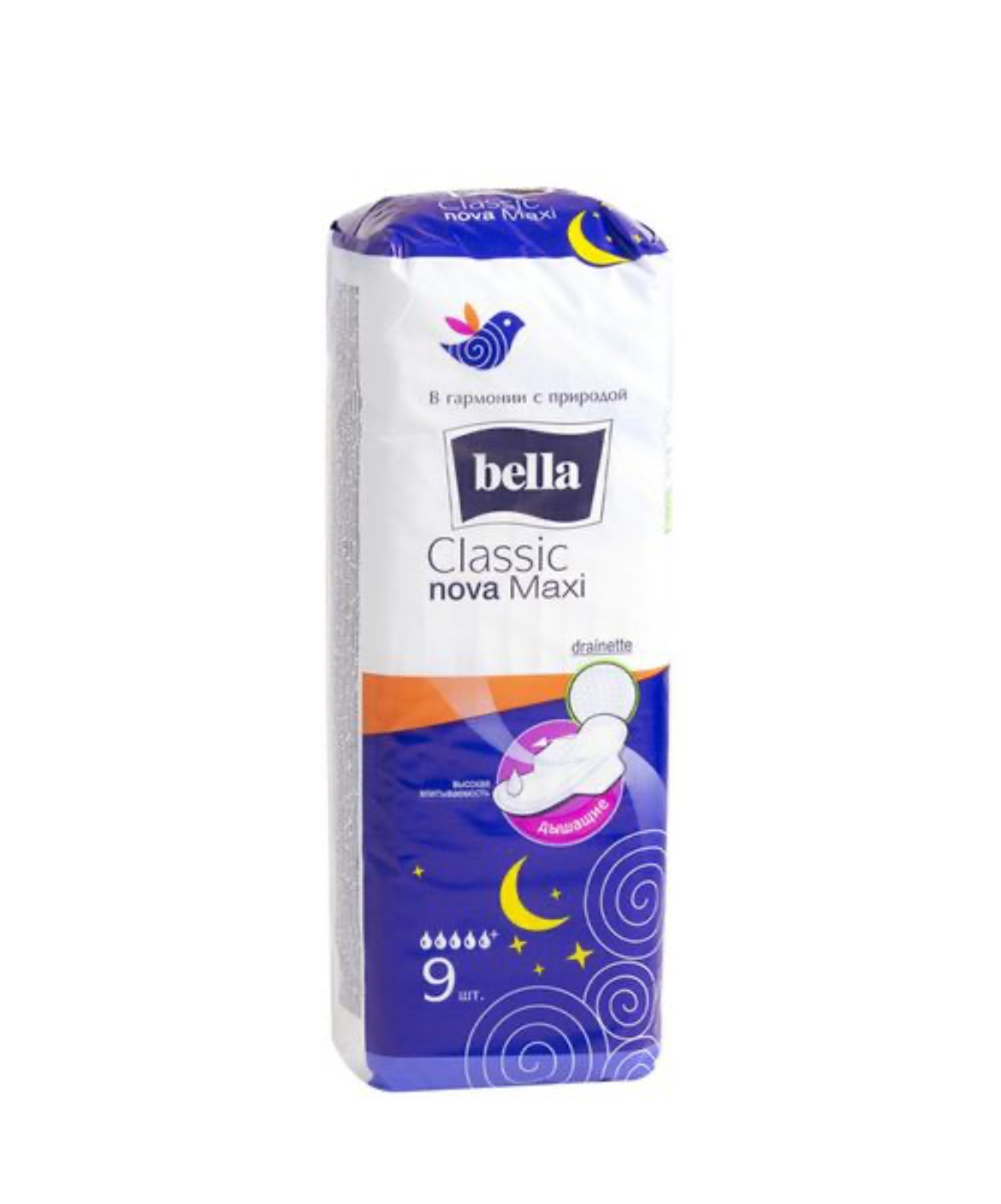 Прокладки Bella Classic Nova maxi, 9шт