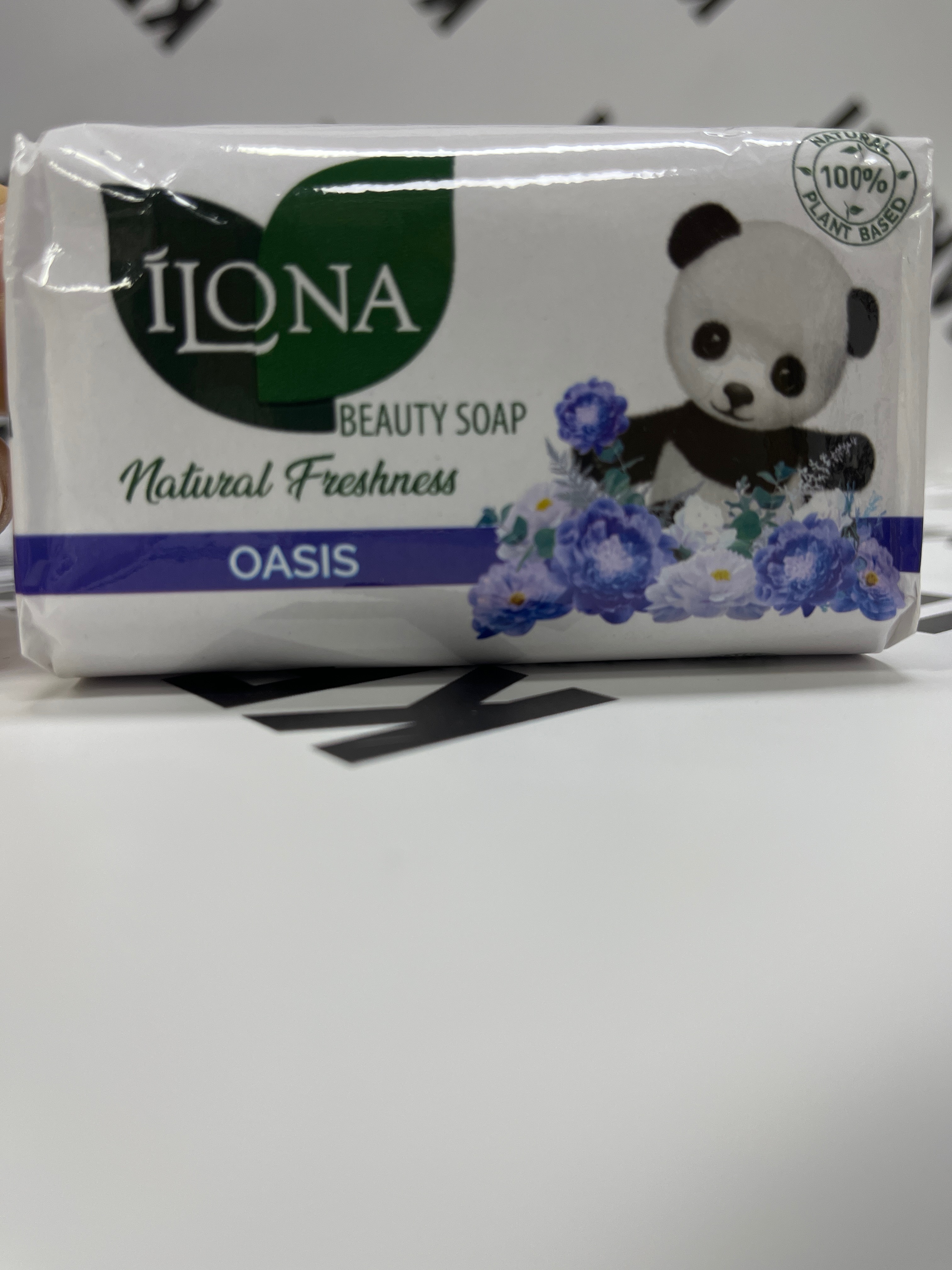 Мыло туалетное ILONA 100г. Natural freshress, oasis, штучное