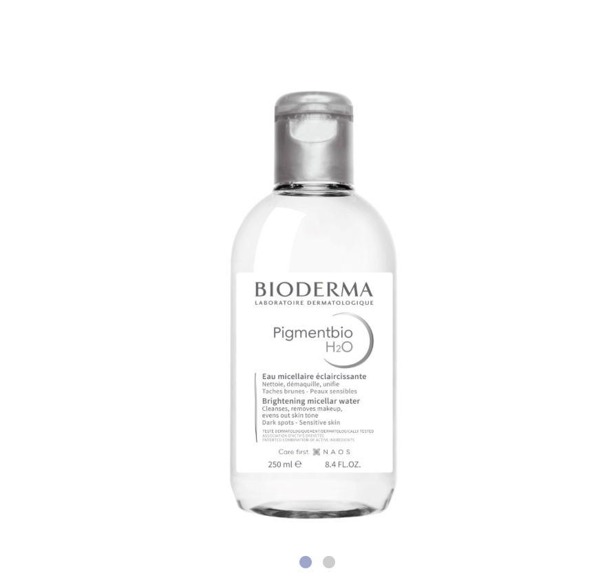 Мицеллярная вода Н2О осветляющая и очищающая BIODERMA 250мл.