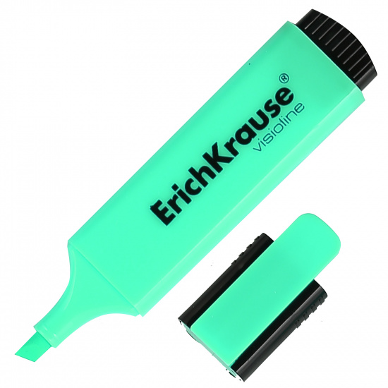 Текстмаркер ErichKrause Visioline V-21 Neon, цвет чернил зеленый (в коробке по 10 шт.)
