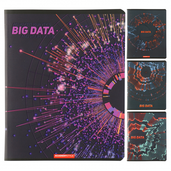 Тетр 96л скр А5 кл 11385/5-EAC мат лам выб УФ лак Big Data