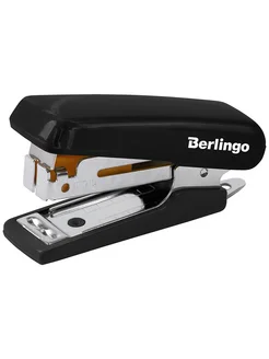 Мини-степлер №10 Berlingo "Comfort" до 10л., пластиковый корпус, черный