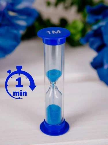 Часы песочные 1 мин