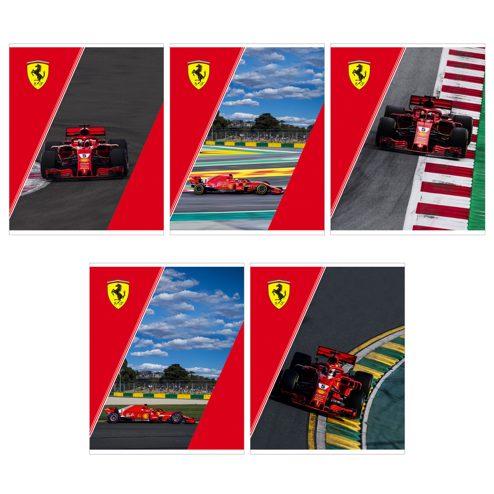 Тетр 48л скр А5 кл FR30/5-EAC выб УФ двойной  Ferrari (гофр60_(3*20))