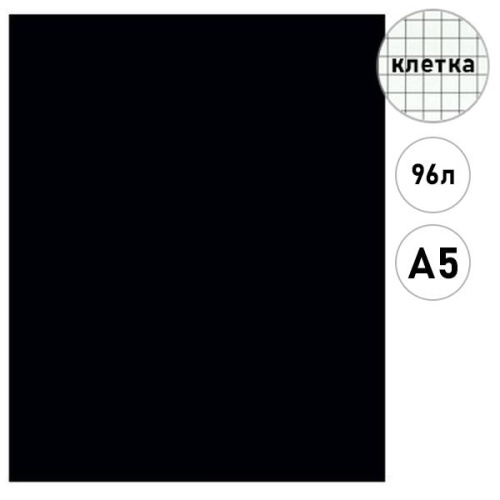 Тетр 96л скр А5 кл 13989-EAC ВД лак Черная (гофр30_(3*10))
Штрих код: 4603008718371