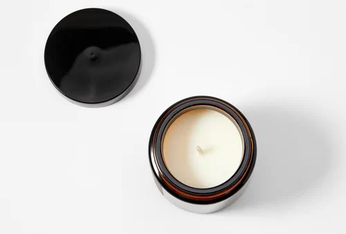 Свеча ароматическая STELLA FRAGRANCE Tonka Macadamia, 90 гр.