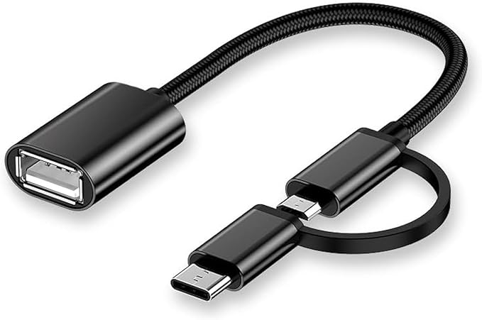 Переходник на USB с Micro и Type-c Gp-91