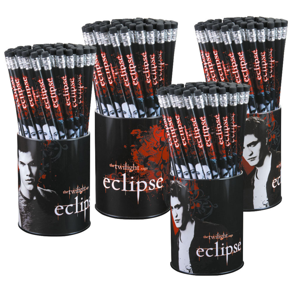 04480PTR Карандаш, 72 штуки в жестяном стакане . Микс из четырех дизайнов Eclipse