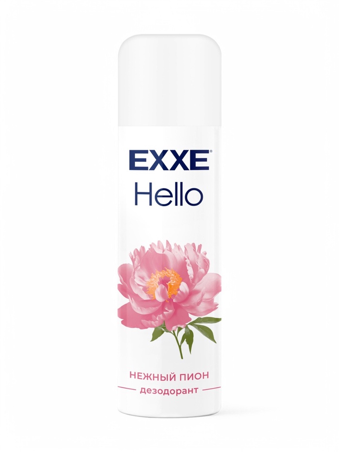 Exxe hello женский дезодорант нежный пион 150 мл спрей